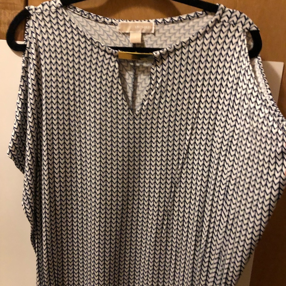 Michael Kors asymmetric casual fit top